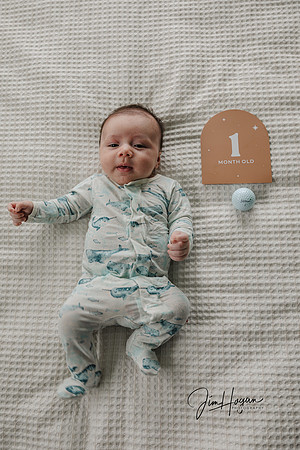 Grady's 1 Month Photos-4599