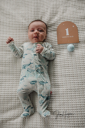 Grady's 1 Month Photos-4605