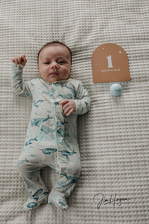 Grady's 1 Month Photos-4601