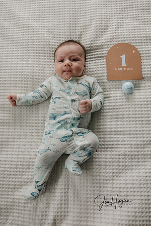 Grady's 1 Month Photos-4598