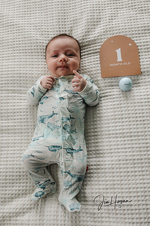 Grady's 1 Month Photos-4609